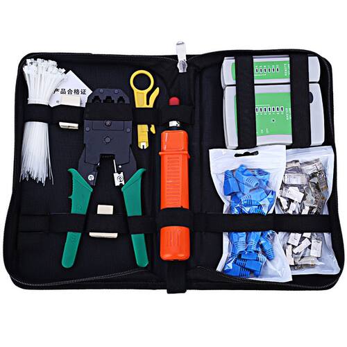 Computer Maintenance Repair Tool Kit Cable Tester Cross Flat