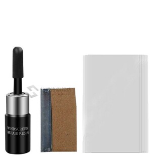 *Car Windshield Windscreen Glass Repair Resin Set Kit Auto V