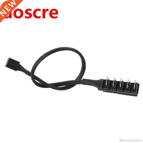 1 To 5 4-Pin Molex TX4 PWM CPU Cooling Fan Splitter Adapter