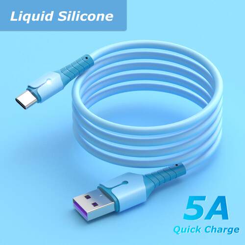 5A Super Fast Charge Cable Micro USB Type C Cable for Samsun