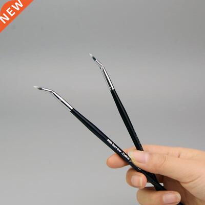 2# New Bent Eyeliner Brush Precision Thin Liquid Gel Eyelin