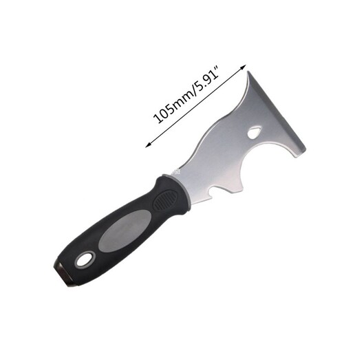 Stainless Steel Paint Putty Scraper 7in1 Tool Paint Can Open