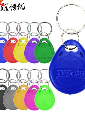 10pcs EM4100 125khz ID Keyfob RFID Tag Tags llaveros llavero