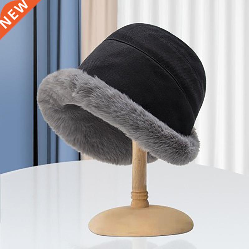 women's winter hat Bucket Warm panama hip hop caps fedor