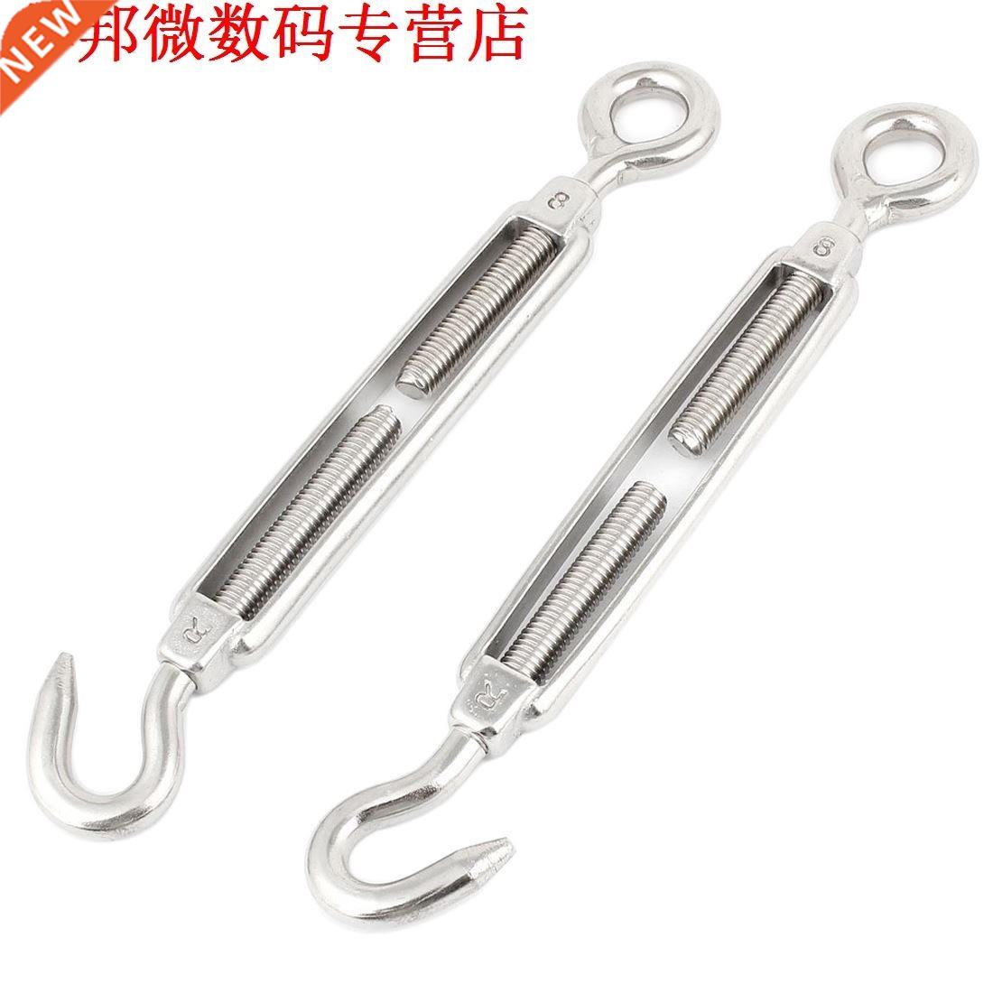 M8 8mm Draad Haak Eye Type Spanschroef 7.5 Lange 2pcs