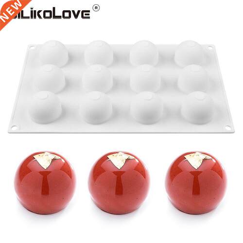 Silicone Cake Mold Baking Accessories Round Ball Mousse Mold