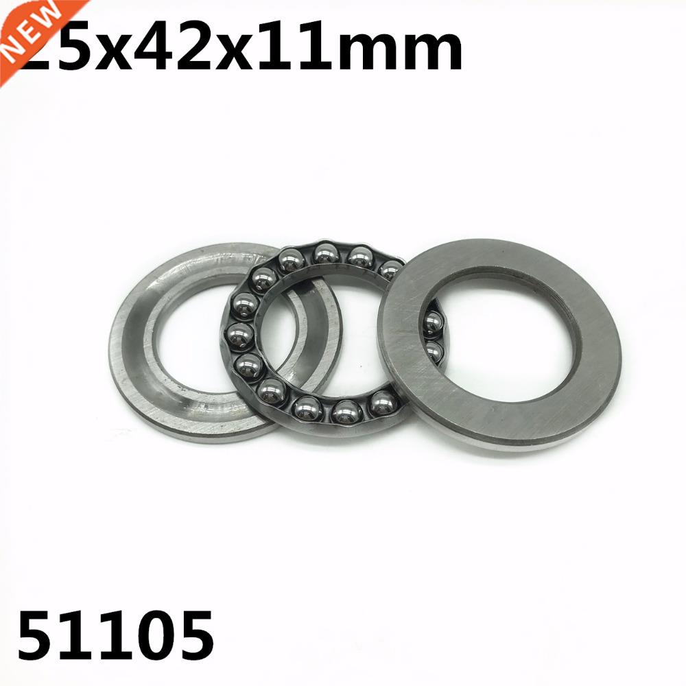 2Pcs 51105 25x42x11 mm Axial Thrust Ball Bearings 8105 High