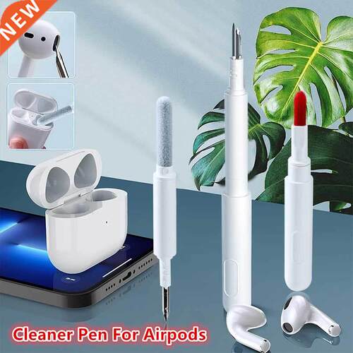 For Airpod Cleaner 3 in 1 Airpods Cleaner Pen Kit with Brush