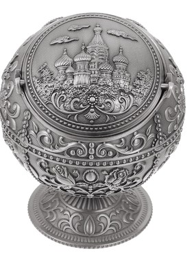 1Pc Creative Tellurion Shape Retro Ashtray Household