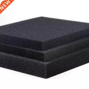 50cmx50cmx2cm Black Filtration Foam Aquarium Fish Tank Bioch