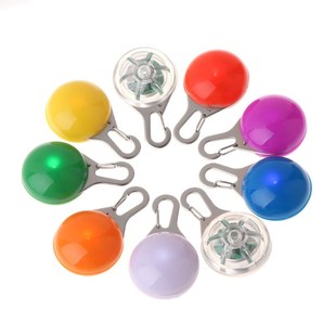 Pet Pendant Safety LED Flash Light Glow Collar Puppy Dogs Ca