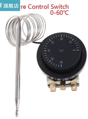 250V/380V 16A 0-60 degree Temperature Control Switch Capilla