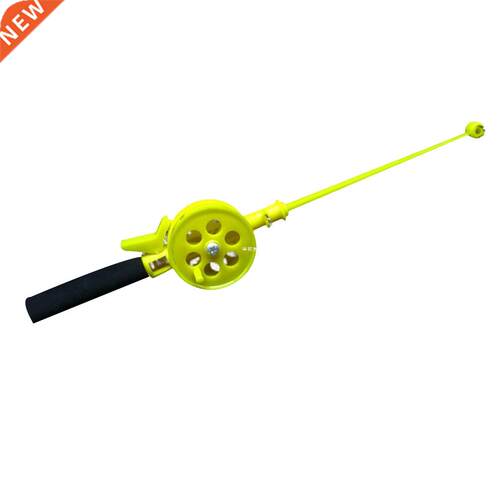 Mini Ice Fishing Rod with Reel Outdoor 33cm Portable Plasti