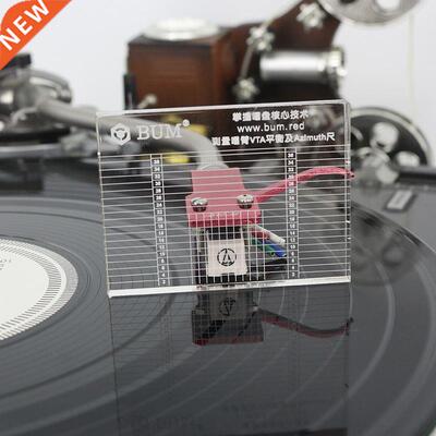 Azimuth Ruler Acrylic Tool Vinyl Player Phono Tonearm Clear