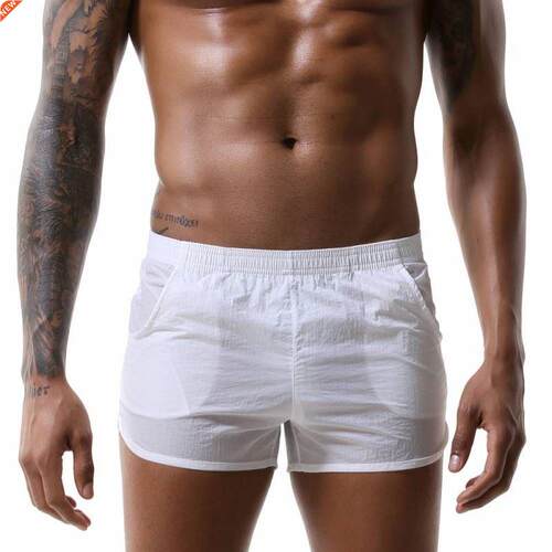 New Fashion Men Boxers Shorts Plus Size Fast-drying Beach Tr