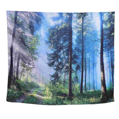 1Pc Forest Pattern Tapestry Wall Hanging Decor Exquisite