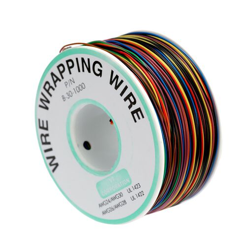 250M 8-Wire Colored Insulated 30-1000 30AWG Wire Wrapping