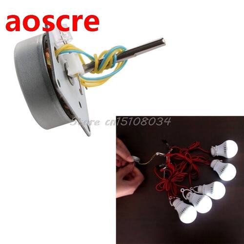 3-24V 12V Mini Micro 3-phase Alternator Generator Wind Turbi