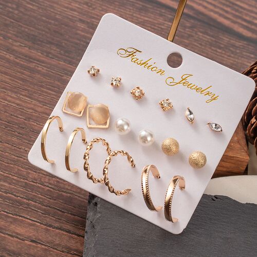 Hot Sale Fashion Bohemian Earrings Set For Women New Trendy