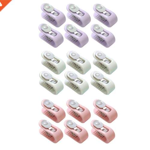 6Pcs Plastic Duvet Clips Non-slip Sheet Curtain Bed Blanket