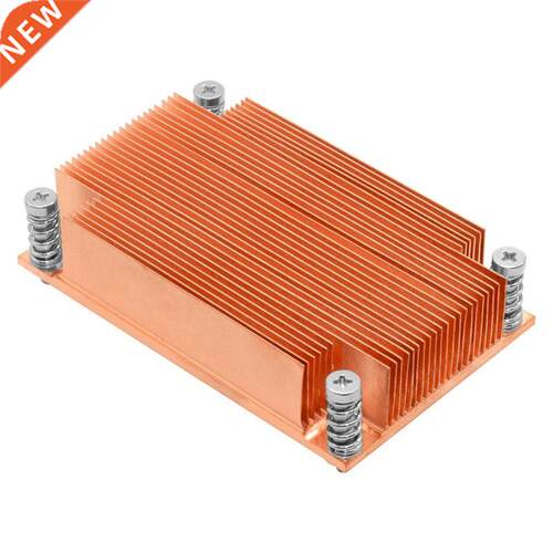 Rectangular Hole Pitch Passive 2011 Server Heat Sink 1U All