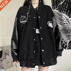 2021 New Spring Autumn Coat Women's Korean Harajuku