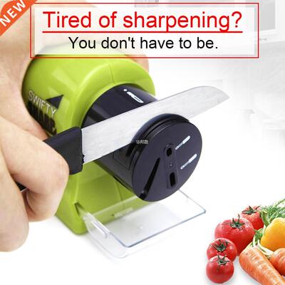 Electric Knife Sharpener Multifunctional Cordless Motorized