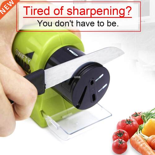 Electric Knife Sharpener Multifunctional Cordless Motorized