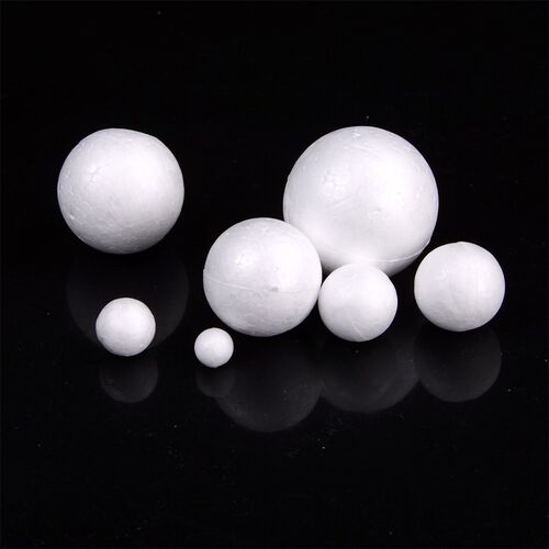 20pcs 1-4cm Modelling Polystyrene Styrofoam Foam Ball White