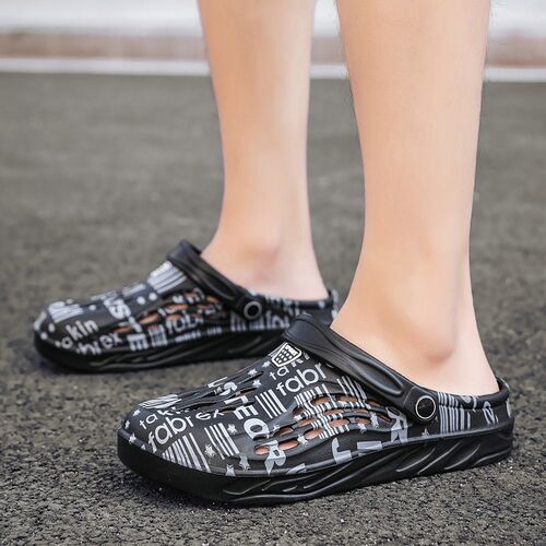 Airavata Crocks Sandals Hole Shoes Slippers Men and Women Su