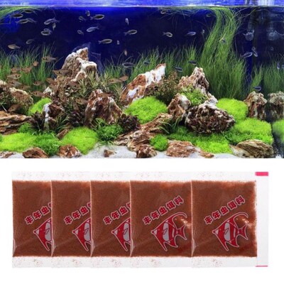 5Bags Aquarium Tropical Fish Healthy Food Shelling Brine Shr