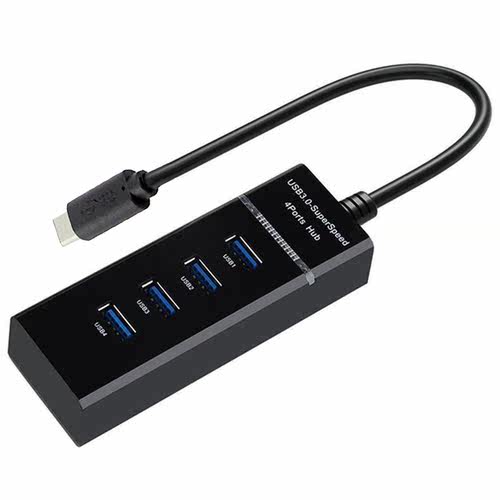 USB C HUB 3.0 Type C 3.1 4 Port Multi Splitter Adapter OTG F