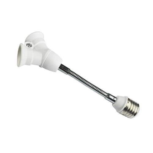 1pcs New Flexible E27/B22 To 2E27 Lamp Holder Converter