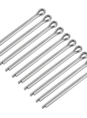 10Pcs Split Cotter Pin - 5mm x 70mm 04 Stainless Steel 2-Pr