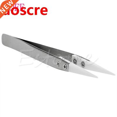 Heat Resstant Stanless Steel Ceramc Tweezers Ponted Tp