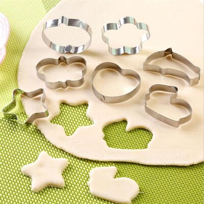 Christmas Cookie Cutter Stainless Steel Cut Candy Biscuit Mo