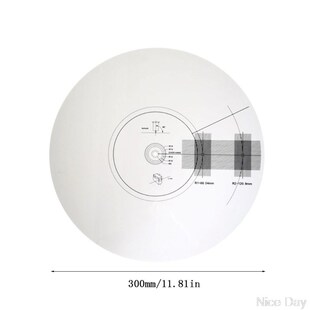 LP Vinyl Record Turntables Phono Tachometer Calibration Stro