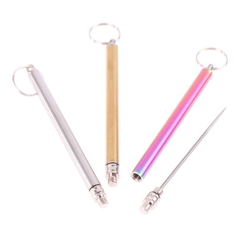 Titanium Outdoor Edc Portable Multifunctional Toothpick Bott