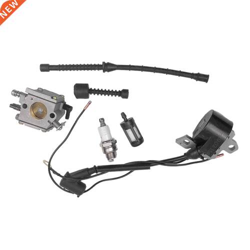 Carburetor Ignition Coil & Fuel Line/Filer Fit For STIHL