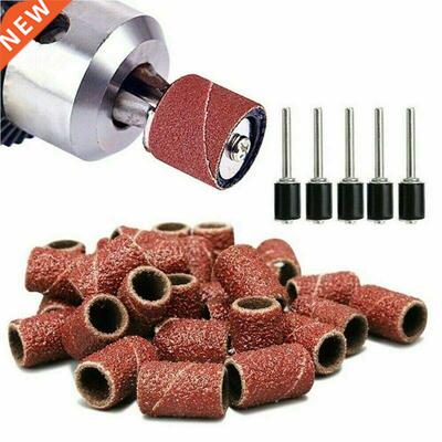 12PCS Sanding Bands Drum Sleeve Grit Mandrel Drum Kit Sandp