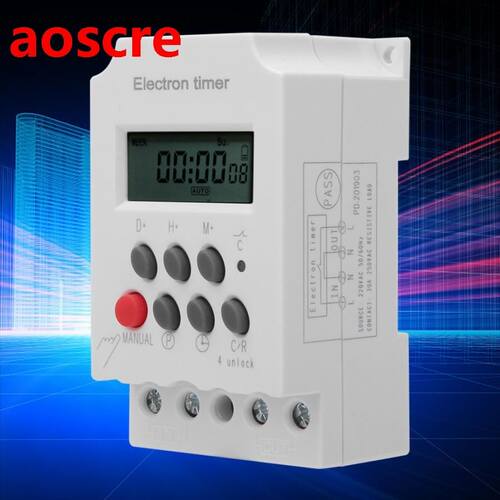 Electronic Digital Timer Switch Microcomputer Intelligent La