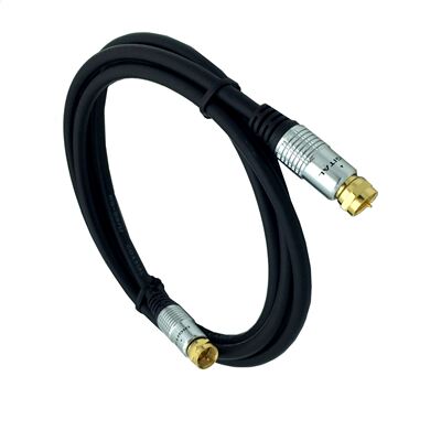 TV Aerial Coaxial Patch Cable with F-Male Connector Cable M