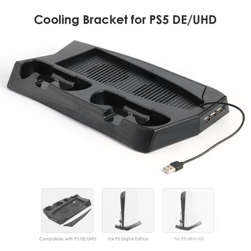 For DualSense For PlayStation 5 Digital Edition Vertical Coo
