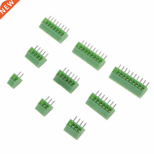 10 Pcs 2Pin-10Pin Screw PCB Universal Screw Mounted Terminal