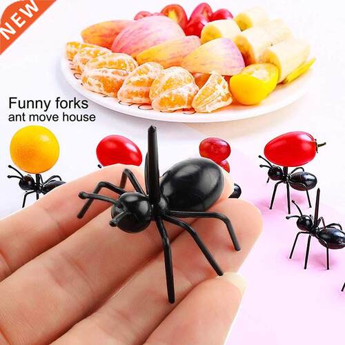 12 PCS Ants Toothpicks Food Fruit Picks Decoration Ant Shape