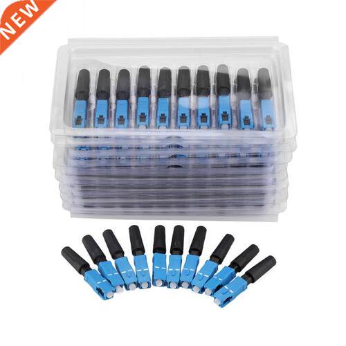 100 pcs Optic Fiber Connector SC Connector FTTH SC UPC singl