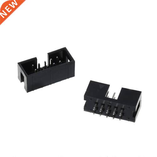 10 Pcs DC 10 Pin 2x5 Pin Double Row 2.54mm Pitch Straight P