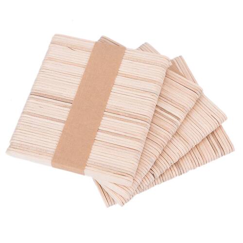 Wood Ice Cream Stick 50 PCS Craft Stick Ice Cream Sticks Nat