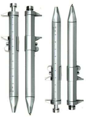 Plastic Multifunction Gelink Pen Vernier Caliber Roller Ball