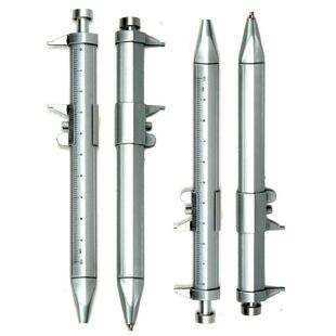 Plastic Multifunction Gelink Pen Vernier Caliber Roller Ball